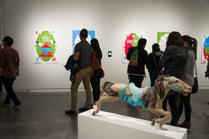 SanTana Grand Central Arts Center in Santa Ana opening night