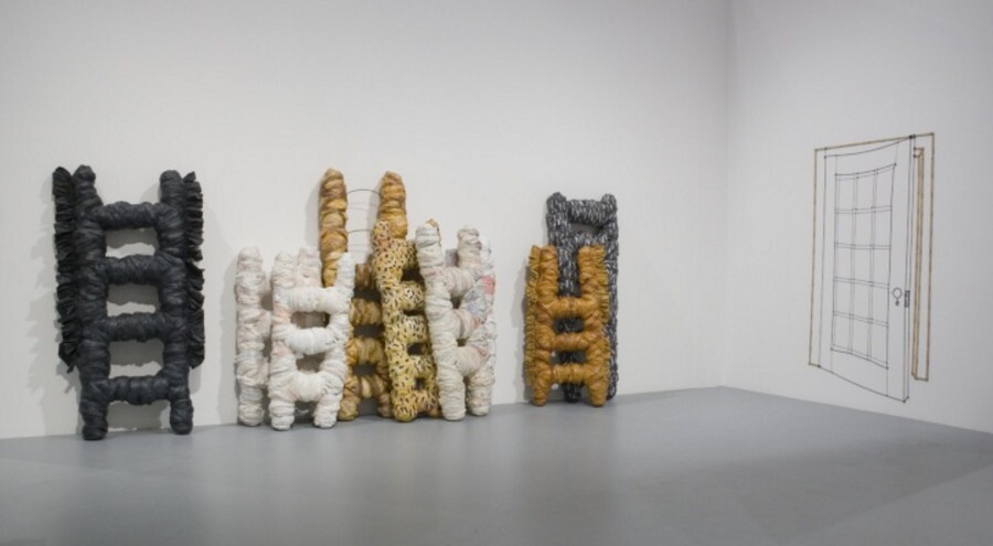 Installation view of WACK at MOCA