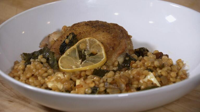 Lemon Couscous Chicken – Farm to Fork with Sharon Profis