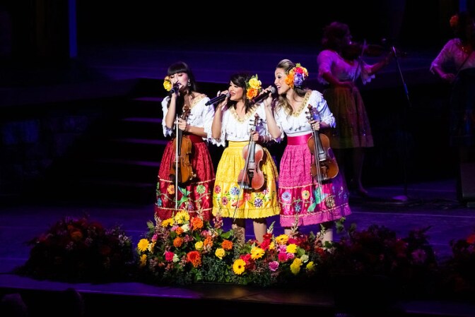 Las Colibrí at the 2019 ¡Viva La Tradición! Viva La Mujer show at the John Anson Ford Theatre | Lindsey Best, courtesy of Ford Theatre