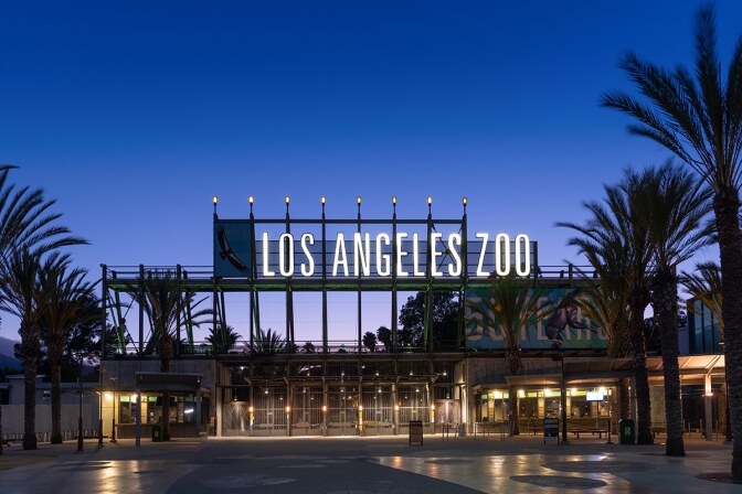 Los Angeles Zoo & Botanical Gardens exterior. | Sandi Hemmerlein