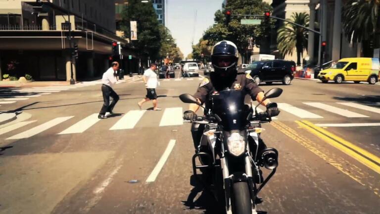 Zero-emission motorcycles are helping the police