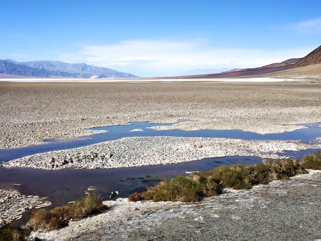 Facing North from Badwater Basin - Death Valley, CA - 2015 | Photo: Christopher Langley