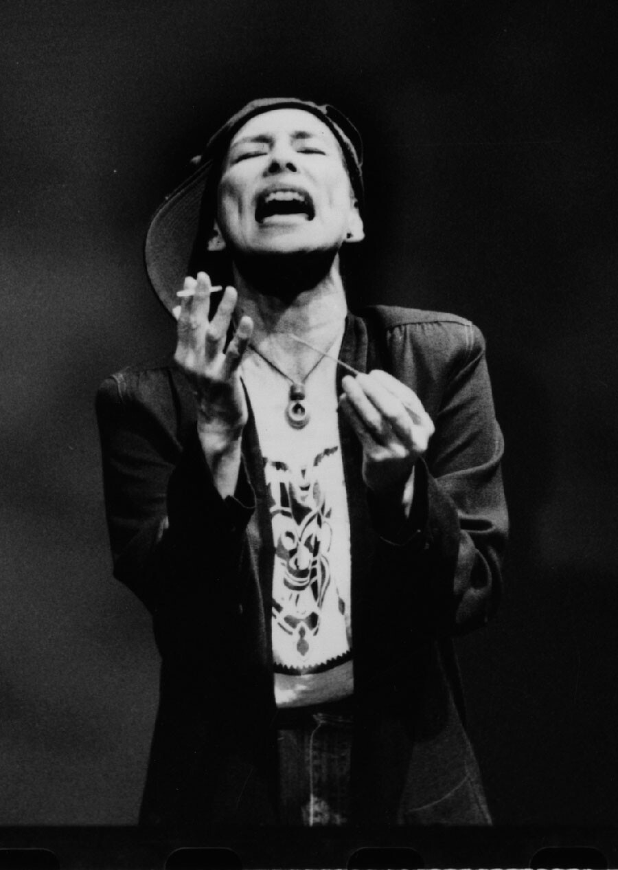 Nobuko Miyamoto performs "The Chasm" from her one-person show.