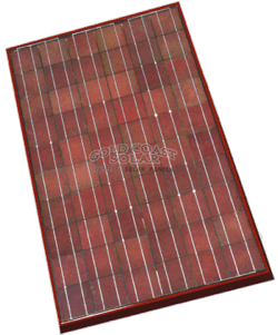 Gold Coast Solar's Tile Red PV panel. | Photo courtesy Gold Coast Solar