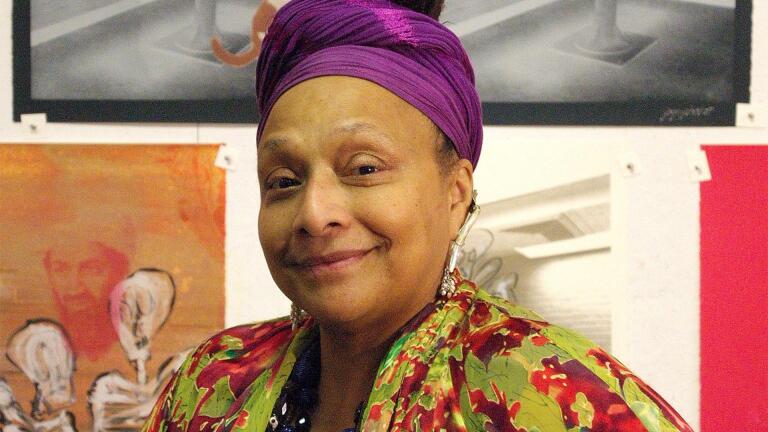 Bead artist Joyce J. Scott