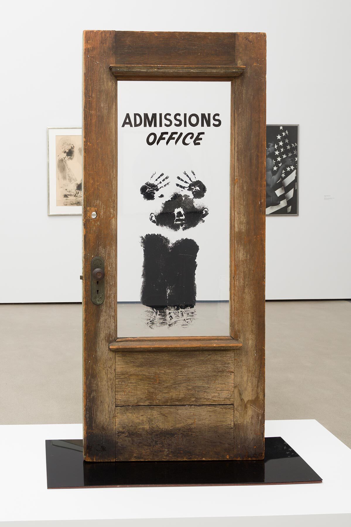 David Hammons, The Door (Admissions Office), 1969 | Pablo Enriquez, Courtesy of the Broad