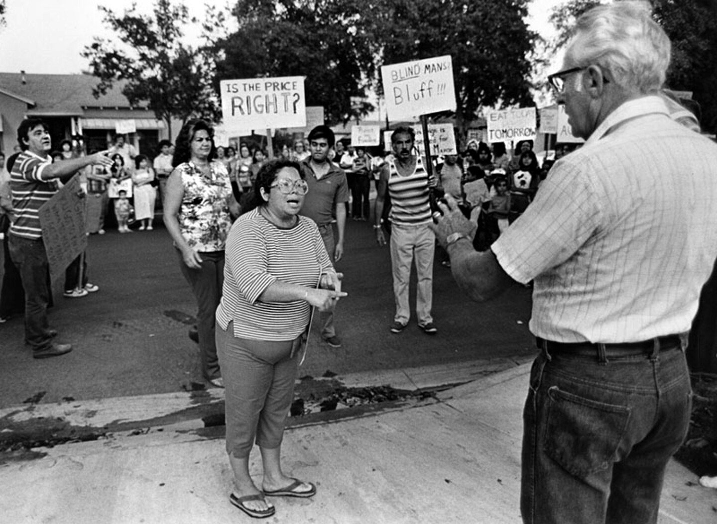 Poker club protest, 1982
