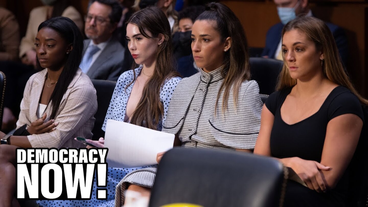 U.S. gymnasts provide their testimony on the FBI's treatment of Larry Nassar.