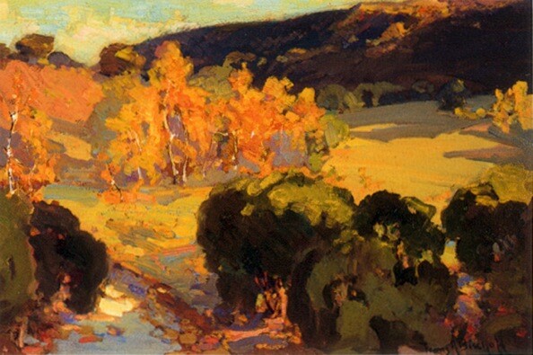 ''Arroyo Landscape'' Franz Bischoff