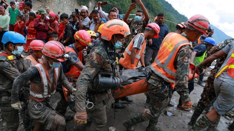 News Wrap: 2 rescued from Nepal tunnel 9 days after flood