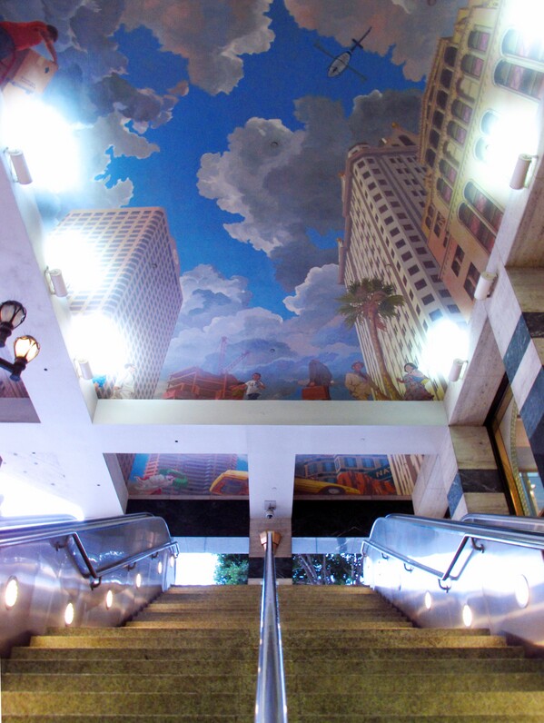 ''City Above'' by Terry Schoonhoven I Photo: Helen Ly