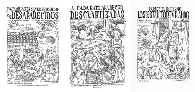 Miguel Det, "Excerpts from Novísima crónica del mal gobierno / Newest Chronicle of Bad Government," 2015.