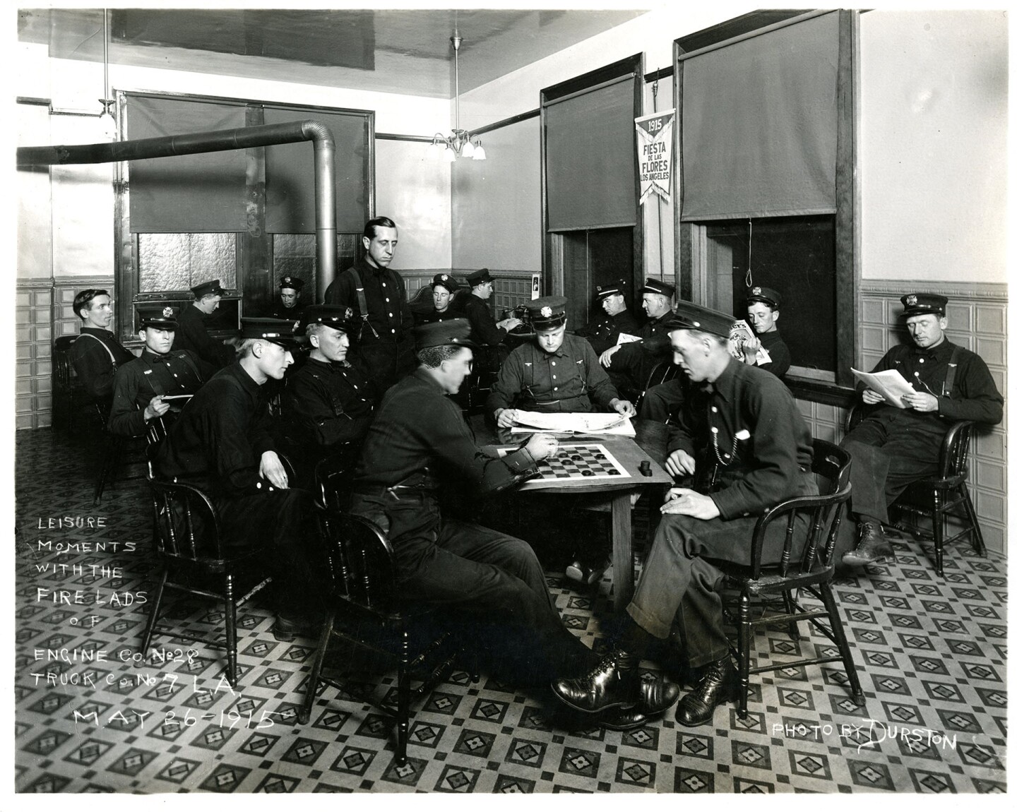 Los Angeles Fire Department photographs, 1912-1915, courtesy California Historical Society, PC19_09.