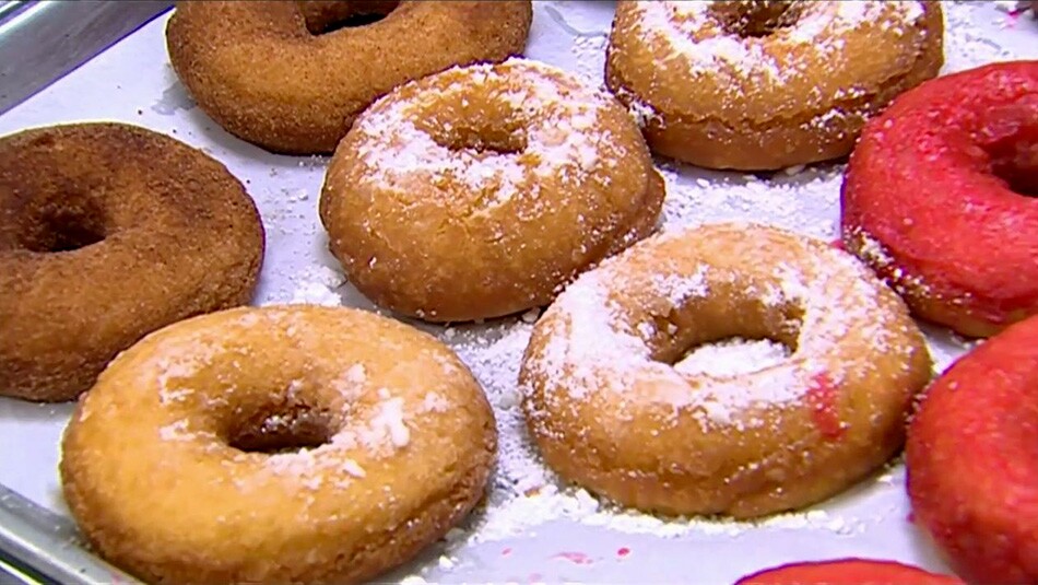 visiting donuts