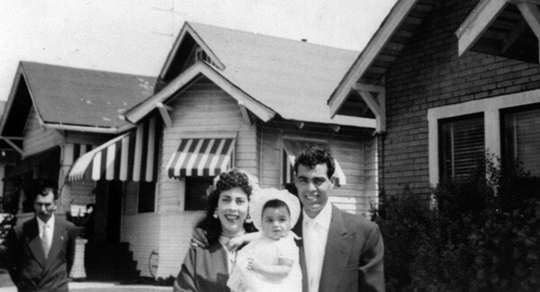 Family in Cypress Park, 1955