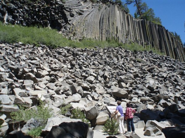The namesake icon of Devils Postpile National Monument | Photo vis NPS/Facebook