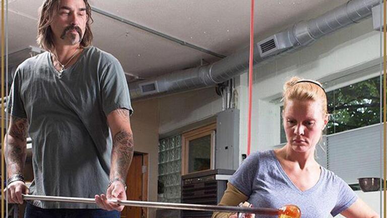 The Murrini Glass Maker