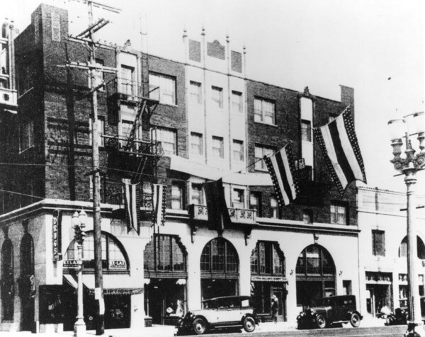 Hotel Somerville ca. 1928 | Photo: Security Pacific National Bank Collection, Los Angeles Public Library