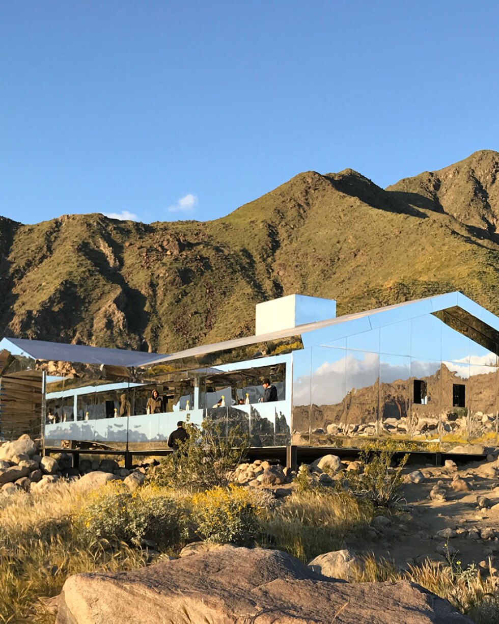 Mirage at Desert X by Doug Aitken | Still from shoot