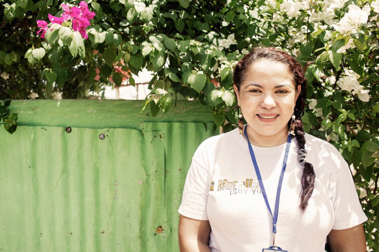 UNHCR’s Nansen Refugee Award Laureate 2020, Mayerlin Vergara, in Riohacha, Colombia. | Courtesy UNHCR/Nicolo Filippo Rosso