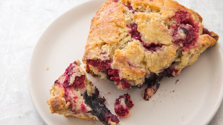 Mixed Berry Scones