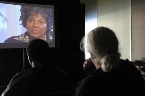 Screening of Wanda Coleman interview at the Vision Theater in Leimert Park
