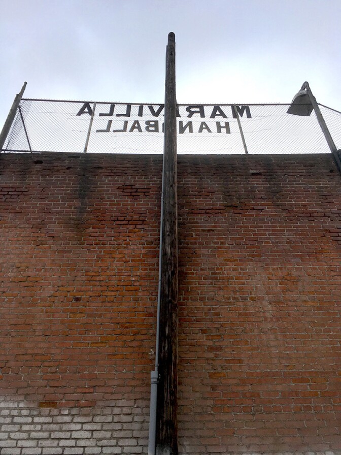 Backside of Maravilla Courts