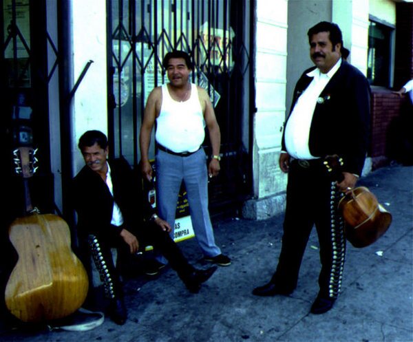 Mariachis in the late 1980s | Photo courtesy of James Rojas