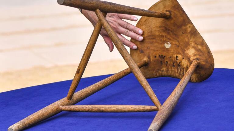 Appraisal: 1966 Wharton Esherick Stool