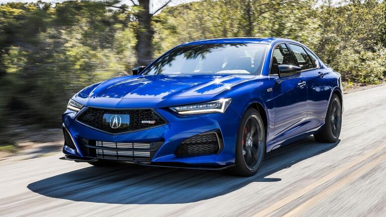 2021 Acura TLX Type S & 2021 Mercedes-Benz GLS 450