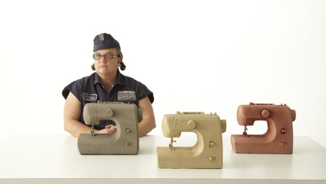 Frau Fiber and the global wage awards | John Michael Kohler Arts and Industry Residency