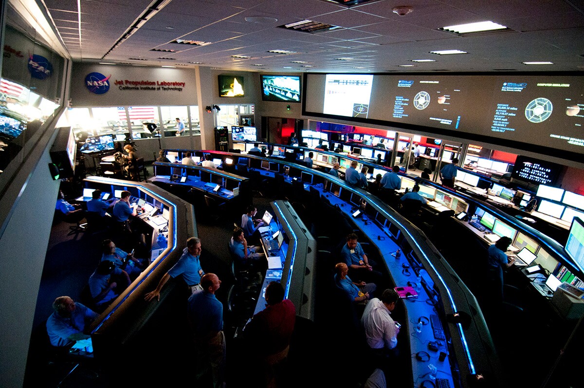 The Space Flight Operations Facility, a National Historic Landmark. | NASA/JPL-Caltech