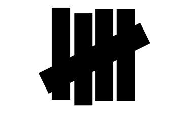 (Undefeated 'five-strikes' logo. Designer Adam Levite and Associates in Science.)