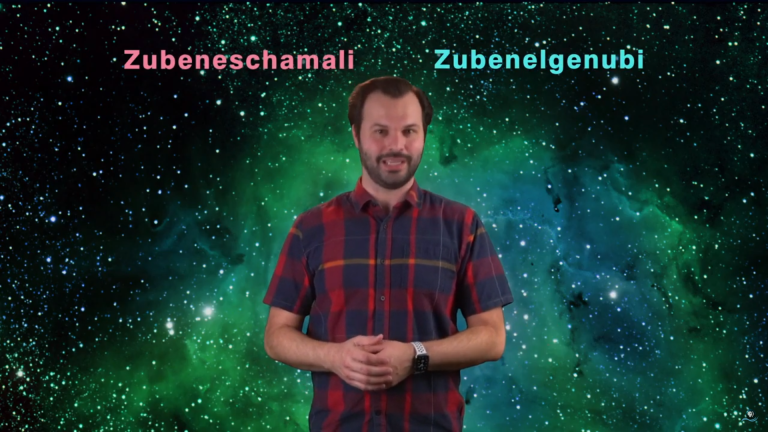 Zubeneschamali and Cheese Please | June 15th - June 21st