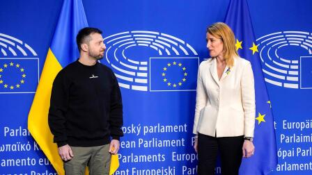 News Wrap: Zelenskyy asks European Parliament for more aid