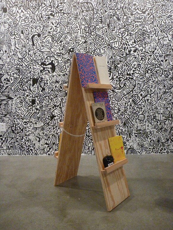 Sumi books in a Sumi installation