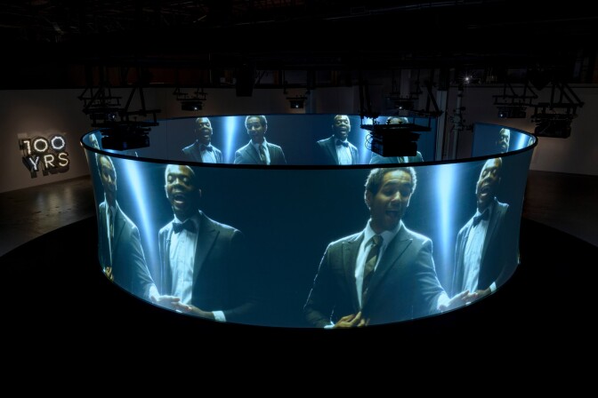 Doug Aitken, "Electric Earth" at MOCA. | Photo: Joshua White