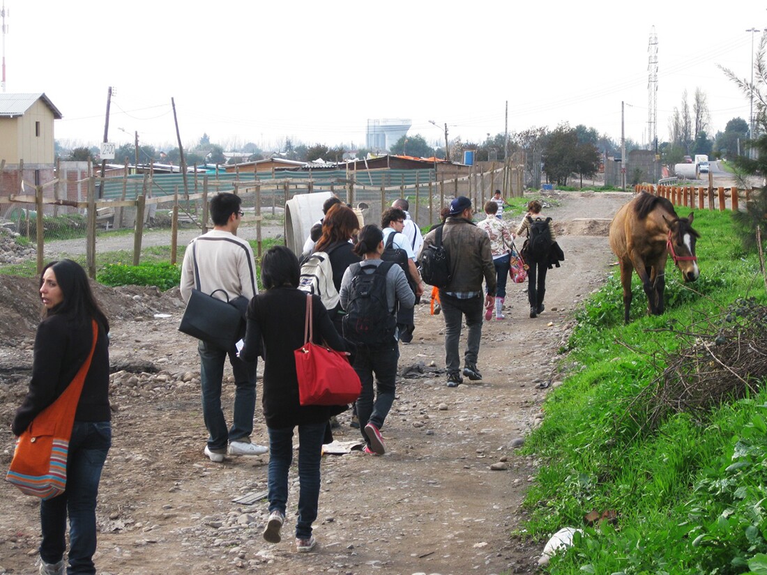 Design students in Chile | Image courtesy of Designmatters at ArtCenter College of Design
