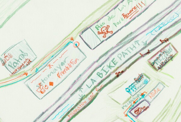 Detail of Rudy's Personal Map