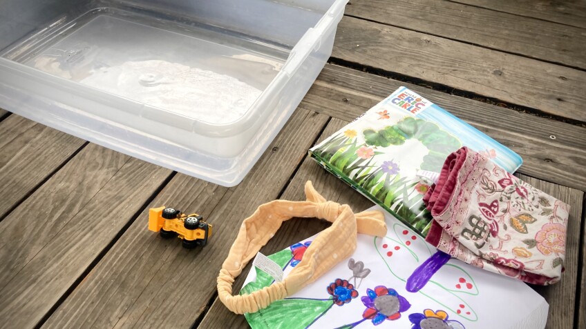 materials for a family time capsule