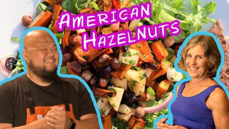 Hazelnut Salad and Crisps by Beth Dooley