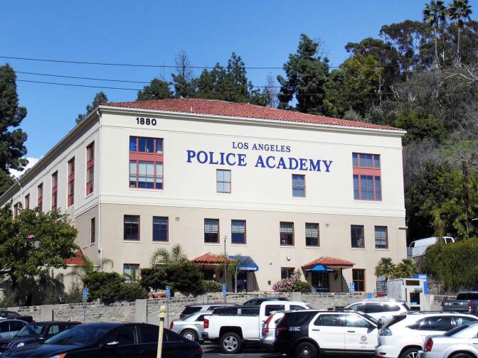 LAPD Police Academy exterior. | Sandi Hemmerlein