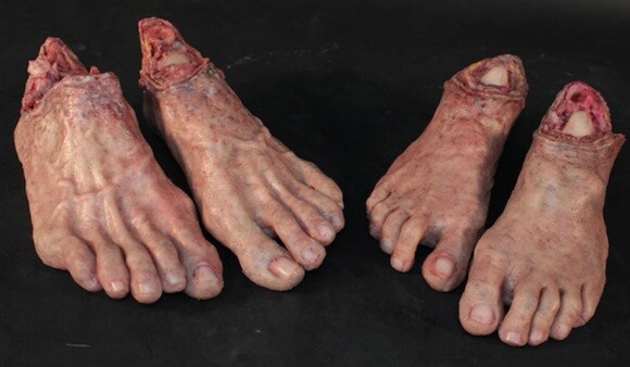 Feet from "Drawing Restraint 9," 2005. A film by Matthew Barney © Matthew Barney.