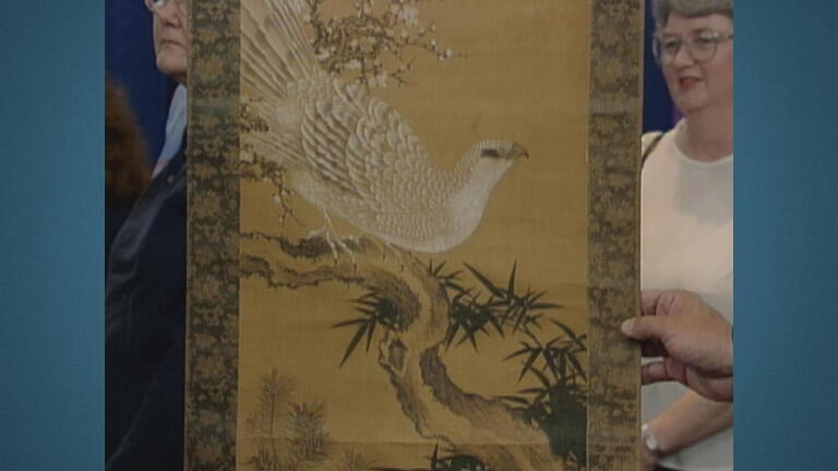 Appraisal: Japanese Scroll Painting, ca. 1850