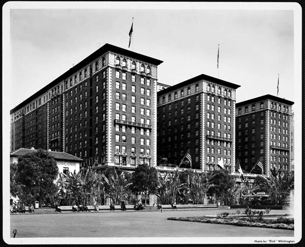 Biltmore Hotel and Pershing Square