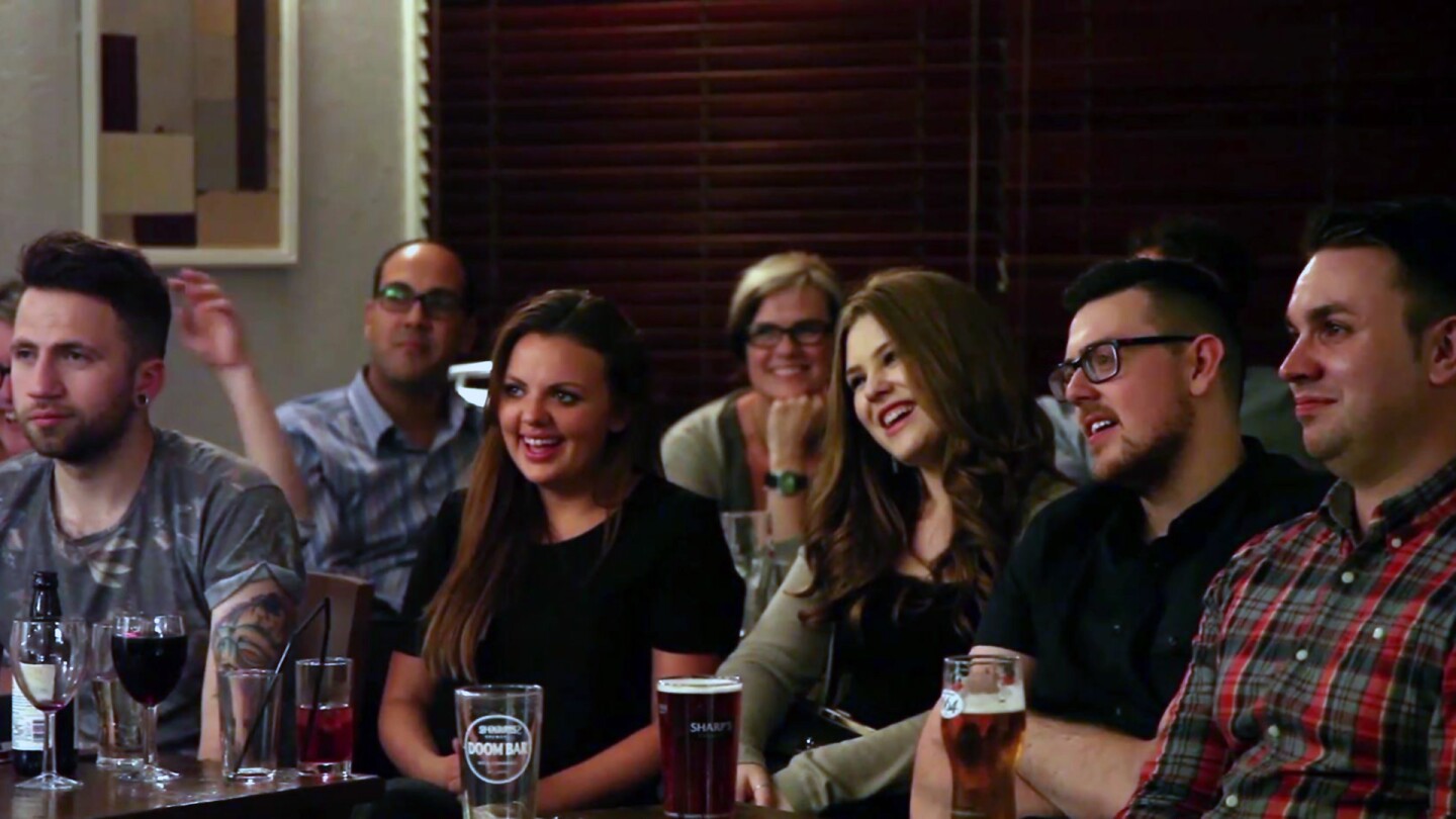 Audience at Sarah Franken's show
