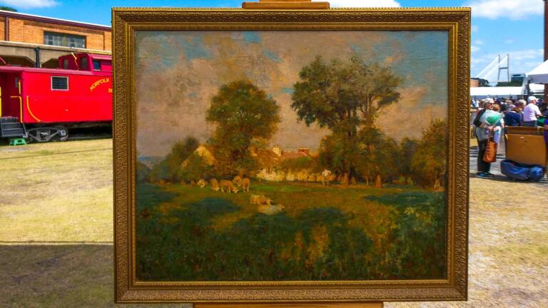 Appraisal: Alexis Jean Fournier Landscape Oil Painting, ca. 1910