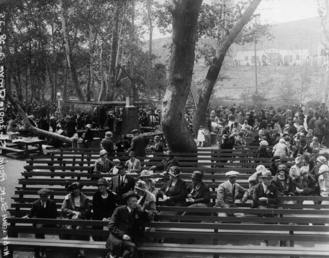 Nebraska State Picnic, 1925