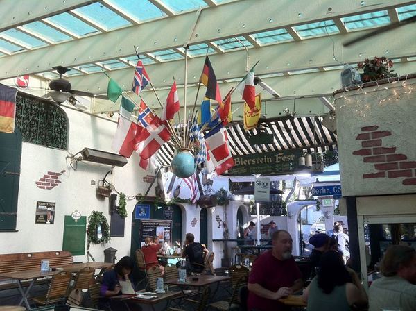 Red Lion biergarten